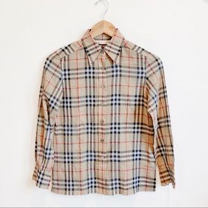 Burberry Nova Check Long Sleeve